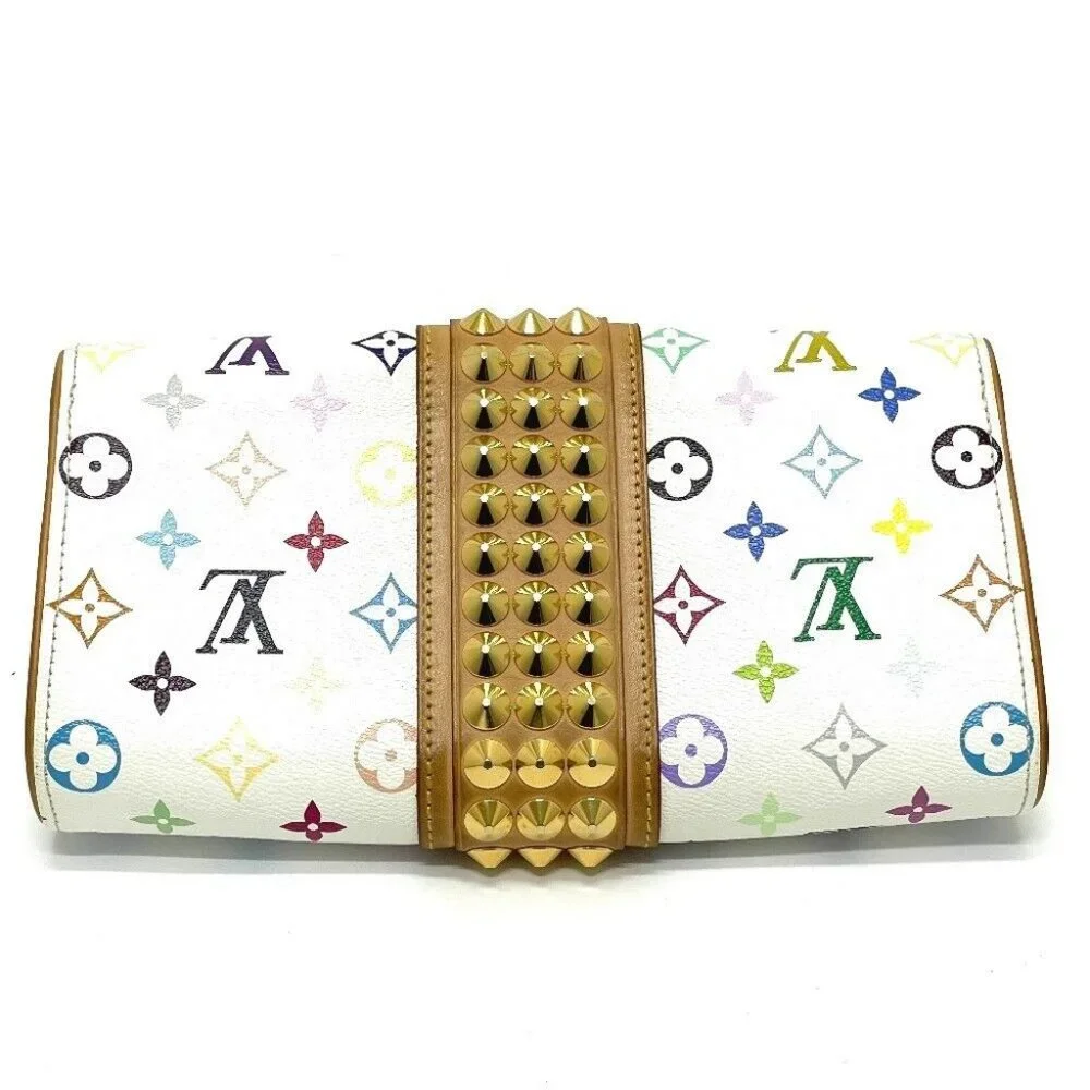 LOUIS VUITTON Monogram Multicolore Pochette Courtney Clutch Purse - Picture 9 of 11